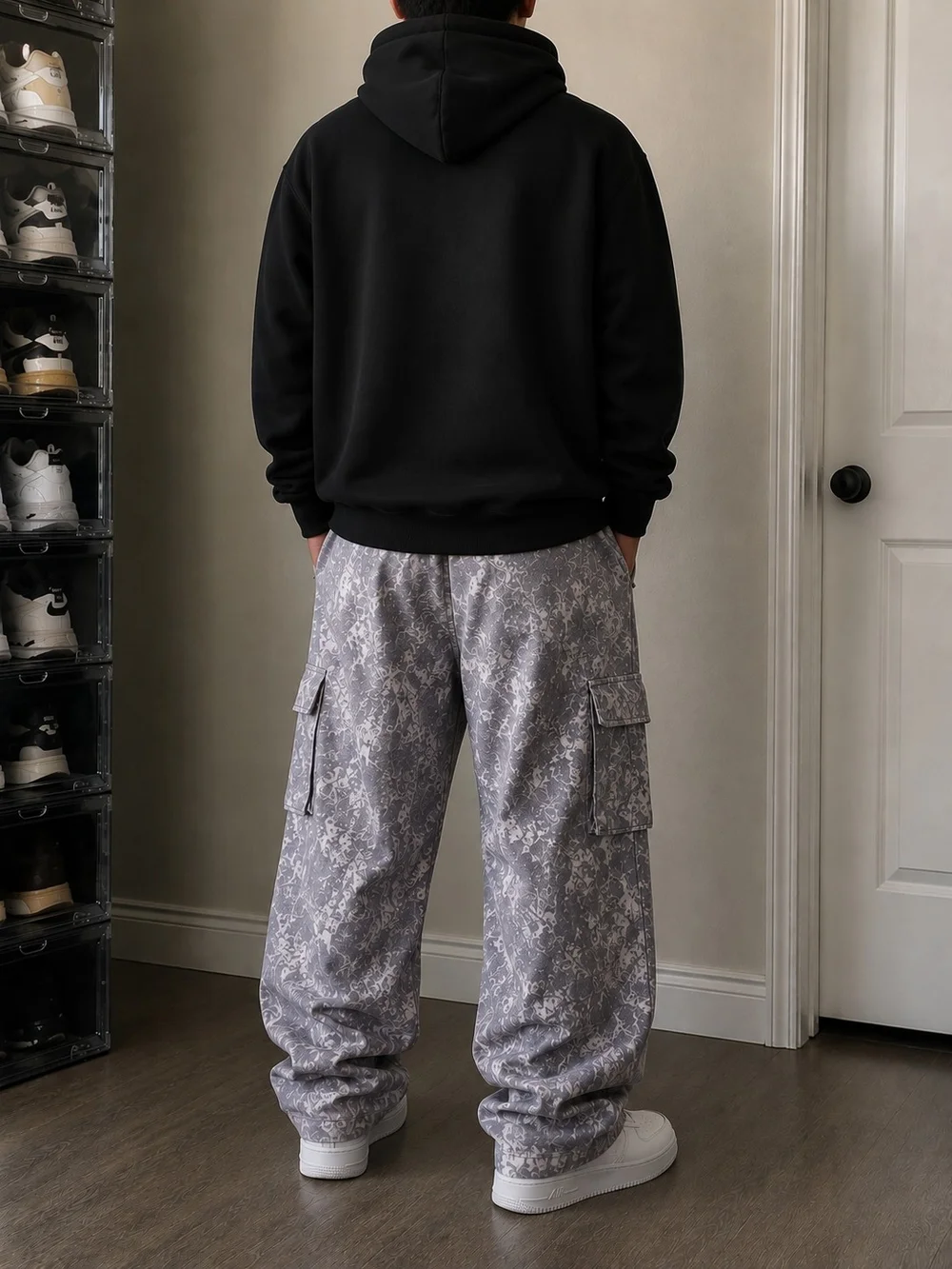Blinkers Club Black Graphic Hoodie
